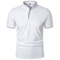 Polo de hombre con cuello alto en varios colores