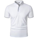 Polo de hombre con cuello alto en varios colores