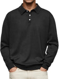 Polo de hombre de manga larga en varios colores