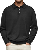 Polo de hombre de manga larga en varios colores