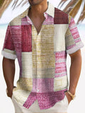 Camisa casual de hombre con botonadura frontal