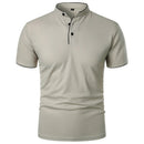 Polo de hombre con cuello alto en varios colores