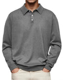 Polo de hombre de manga larga en varios colores