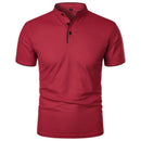 Polo de hombre con cuello alto en varios colores