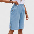 Shorts de mujer con cintura elástica