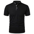 Polo de hombre con cuello alto en varios colores
