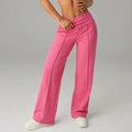 Pantalón ancho de mujer de tiro alto