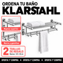 Toallero Klarstahl + 2 toallas blancas de 30 × 30 cm de regalo — Oferta completa — OFERTA 1° COMPRA
