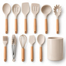 Kit de 12 Utensilios de Cocina Silvena con Recipiente a Juego — Foto de la oferta completa