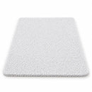 Kit de Alfombras para Baño — AquaLoop + CloudStep Gris — Vista de la variante Blanco