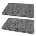 Kit de Alfombras para Baño — AquaLoop + CloudStep Gris — Foto de la oferta completa