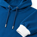 Conjunto Azul Petróleo de Polerón con Capucha + Pantalón Amplio — Detalle del producto