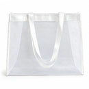 Salida de Baño a Rayas con Ajustes Laterales + REGALO: Bolsa de Playa Blanca — Regalo incluido por separado