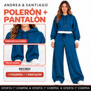 Conjunto de polerón y pantalón — 1 polerón y 1 pantalón — Oferta completa · Andrea & Santiago — OFERTA 1° COMPRA
