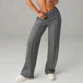 Pantalón ancho de mujer de tiro alto
