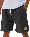 Shorts casuales de hombre con cintura flexible