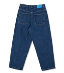 Jeans de hombre de pierna ancha con bolsillos delanteros
