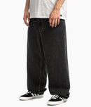 Jeans de hombre de pierna ancha con bolsillos delanteros