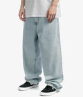 Jeans de hombre de pierna ancha con bolsillos delanteros