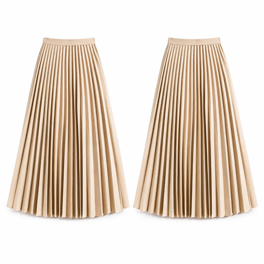 Pack de 2 faldas midi de pliegues regulares — pdp-01-hero.png