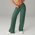 Pantalón ancho de mujer de tiro alto