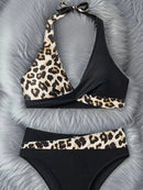 Bikini De Dos Piezas Con Amarre Al Cuello