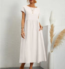 Vestido largo de verano para mujer de corte relajado