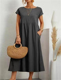 Vestido largo de verano para mujer de corte relajado
