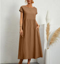 Vestido largo de verano para mujer de corte relajado