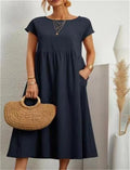 Vestido largo de verano para mujer de corte relajado