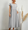 Vestido largo de verano para mujer de corte relajado