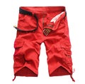 Bermuda cargo de hombre con bolsillos laterales