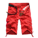 Bermuda cargo de hombre con bolsillos laterales
