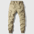 Pantalón cargo jogger de hombre con cintura elástica y bolsillos