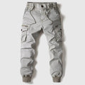 Pantalón cargo jogger de hombre con cintura elástica y bolsillos