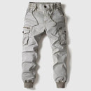 Pantalón cargo jogger de hombre con cintura elástica y bolsillos