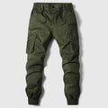 Pantalón cargo jogger de hombre con cintura elástica y bolsillos