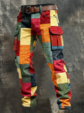 Pantalón cargo de hombre de corte regular