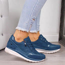 Zapatillas de mujer con cierre lateral