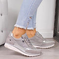 Zapatillas de mujer con cierre lateral