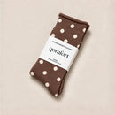 Medias Staple unisex — Cacao con lunares