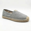 Alpargatas de lona para hombre sin cordones