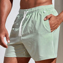 Shorts de baño para hombre con cintura ajustable